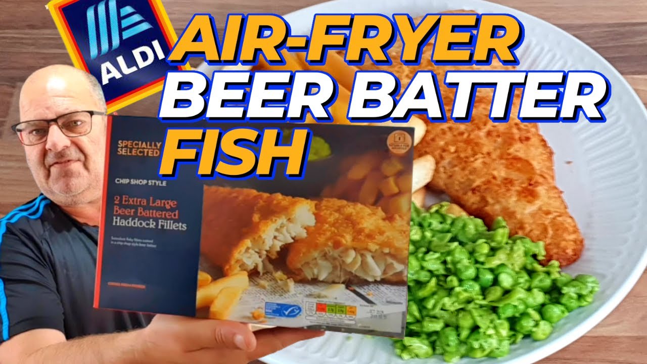 Aldi Beer Battered fish in an Air-fryer