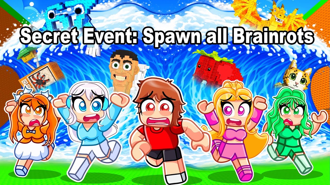 Techy Plays SECRET Admin Abuse Update In Escape Tsunami For Brainrots...