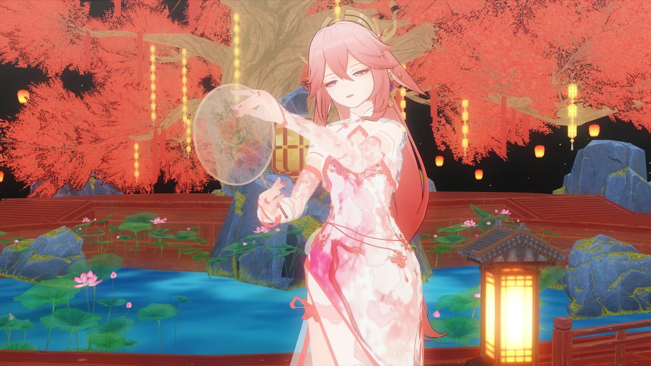 Genshin Impact｜棠梨煎雪｜Yae Miko #YaeMiko #Genshin #GenshinImpact #MMD