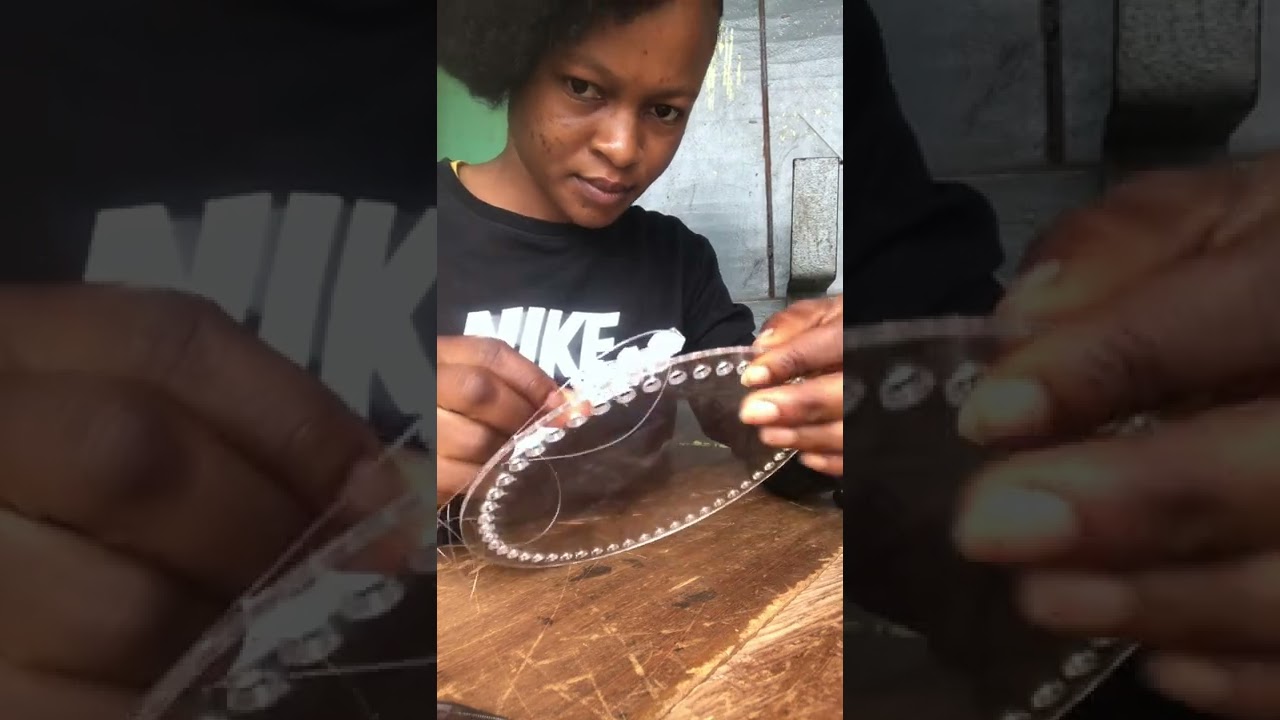 Tutorial for beaded plate bag