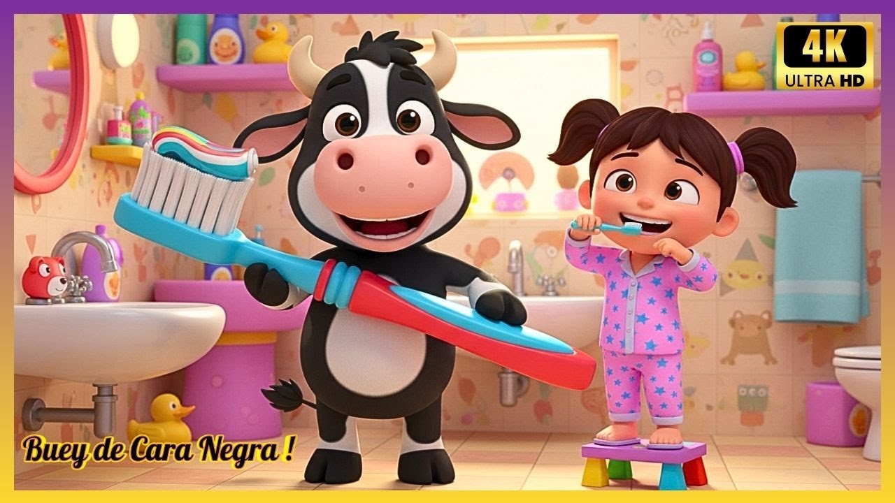 Buey de Cara Negra 🐂🎶 | Canción Infantil para Cantar y Jugar