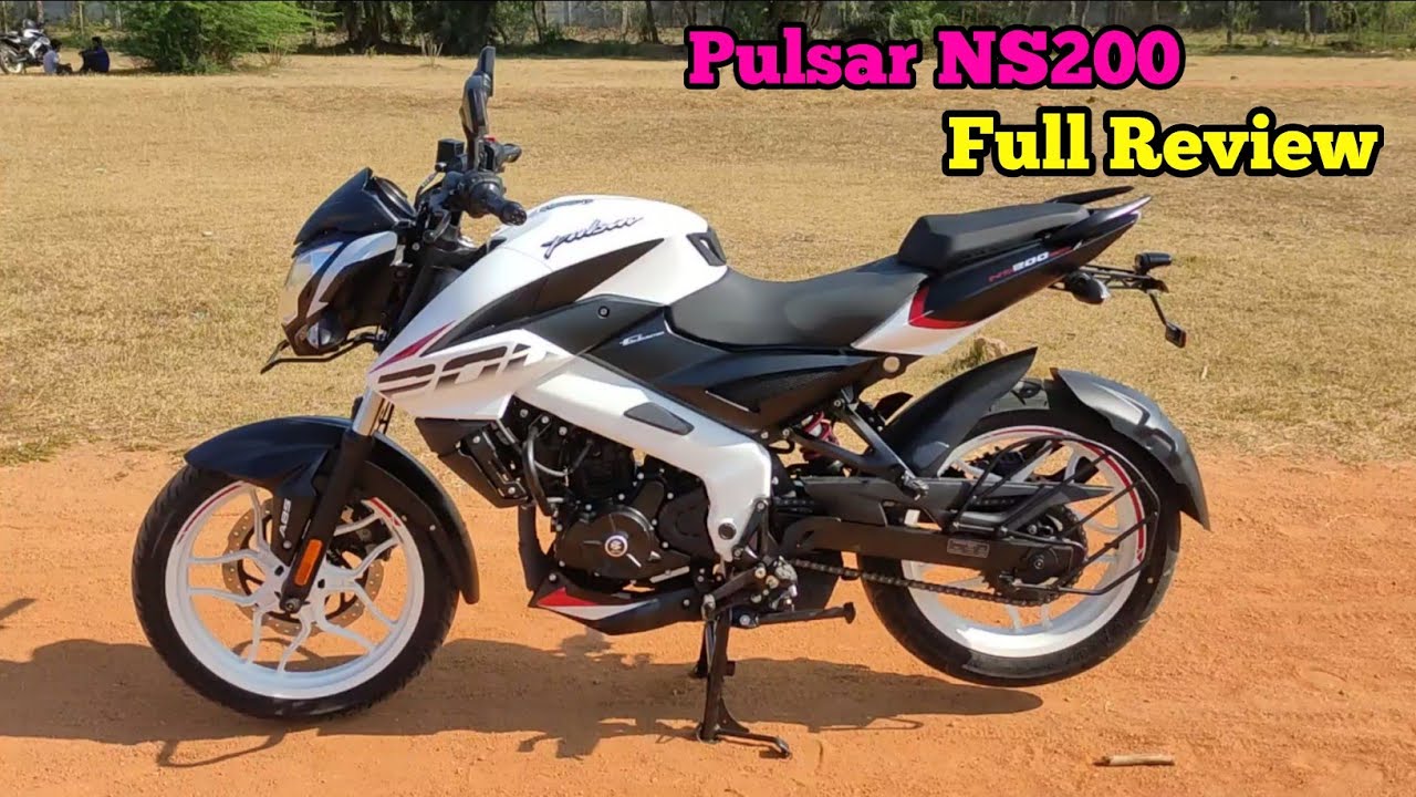 New Bajaj Pulsar Ns200 Bs6 2021 | Bike Full Review Tamil | Test Drive | White Colour 😲🏍....