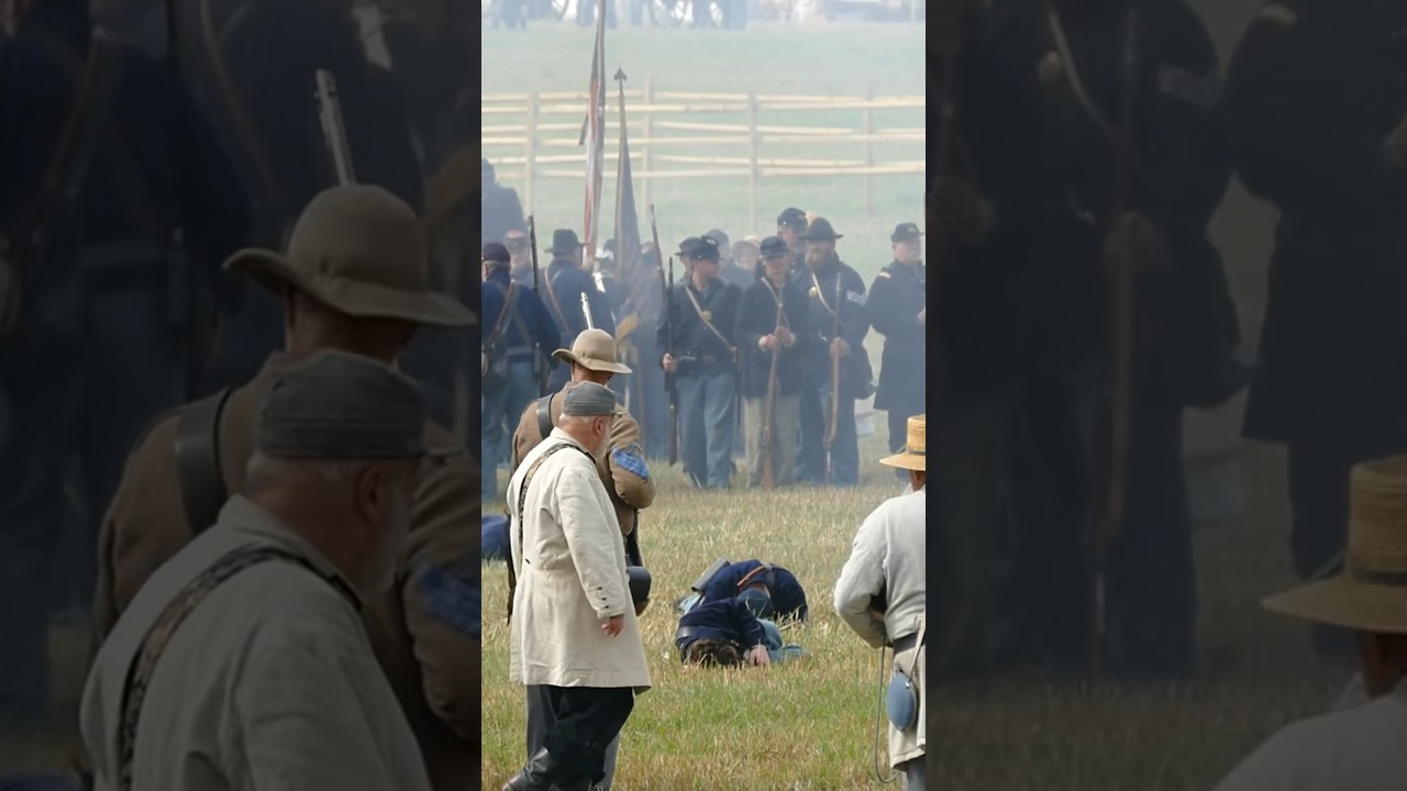 How Soldiers Really Die in a Civil War Reenactment 😯 😂