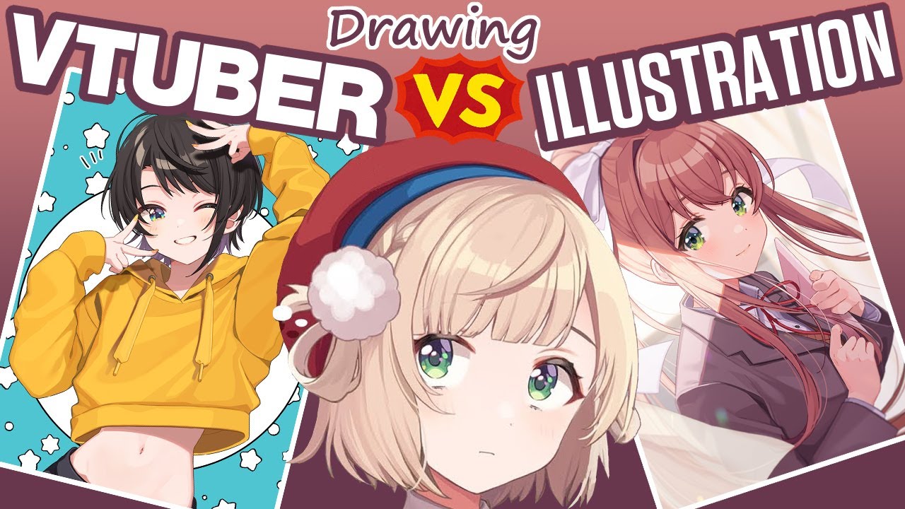Shigure Ui: How is Drawing Vtubers Different? [Eng Subs]