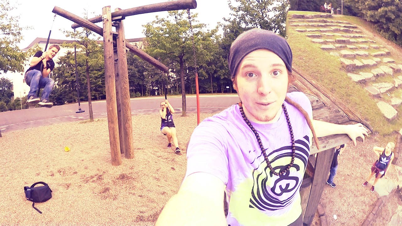 Wir erleben ein Abenteuer! Spielplatz Spaß & Heftiger Sturm!