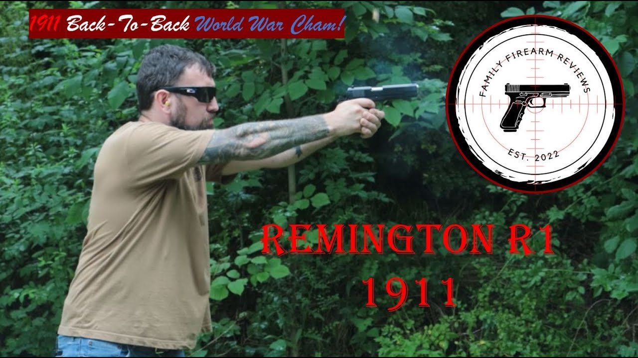 Remington R1 1911. Back to Back World War Champ!