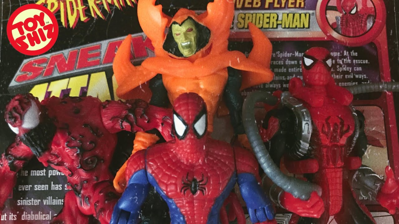 Toybiz WEB FLYERS 1997 Spider-Man The Animated Series