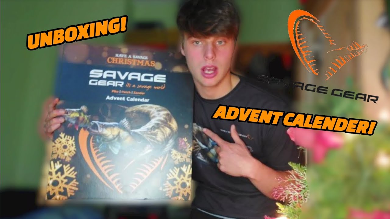 Unboxing the savage gear advent calender 2023!