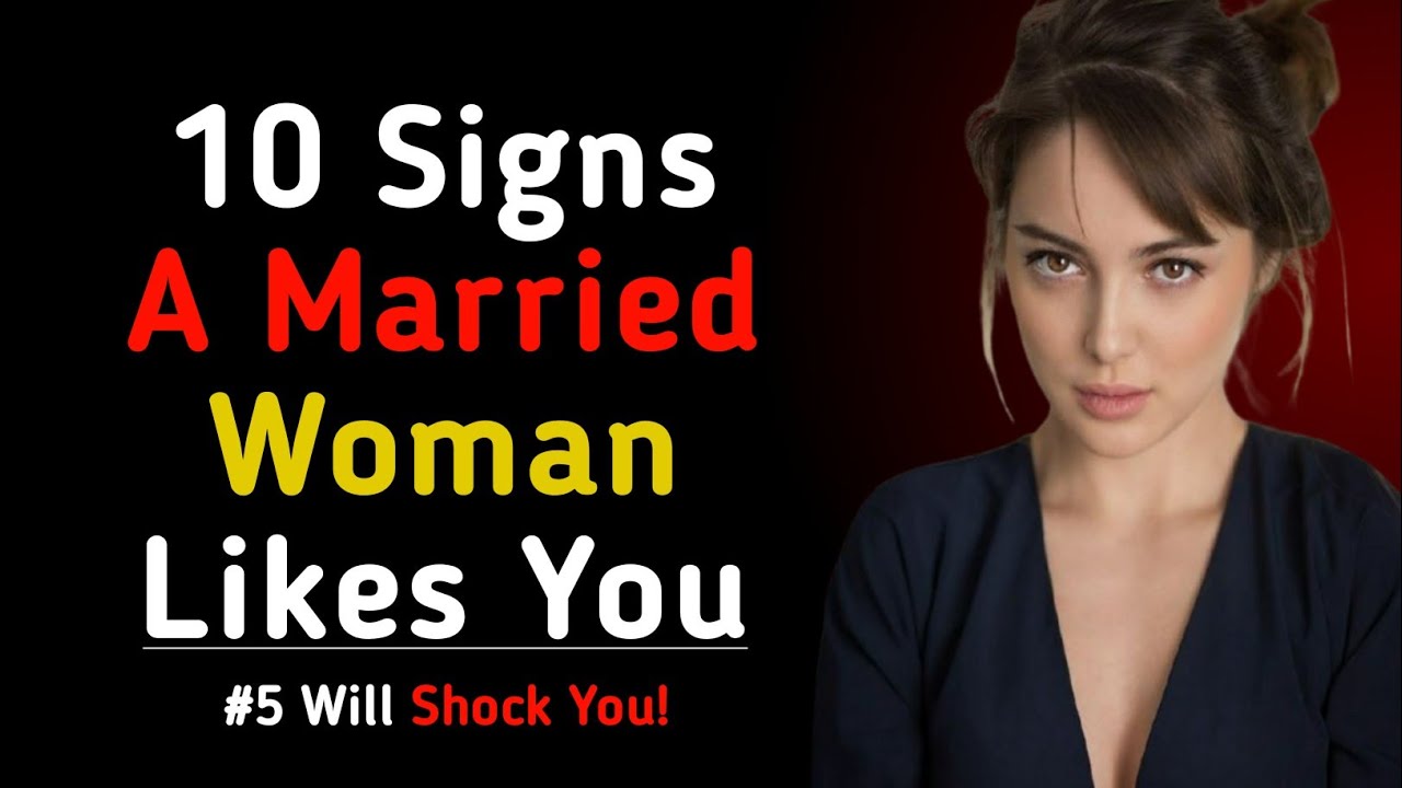 How to Spot a Married Woman's Secret Attraction to You (Psychology Secrets)