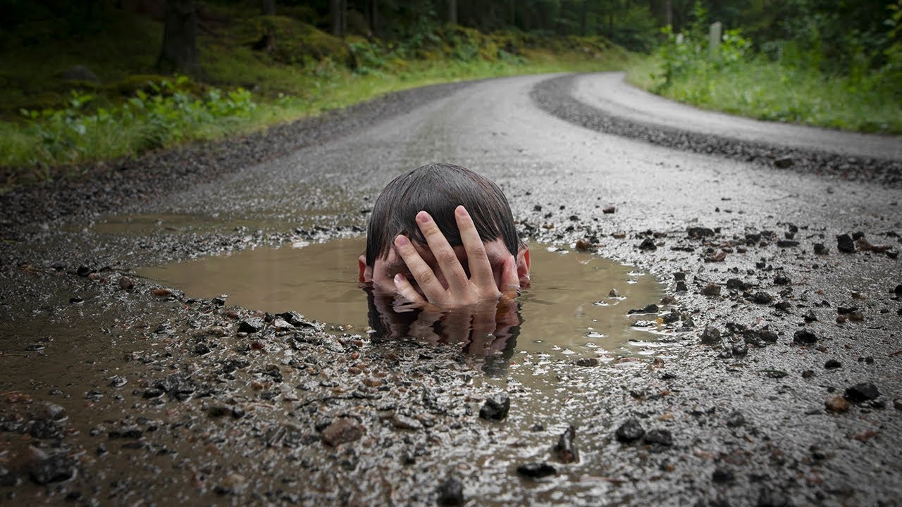 I made a SURREAL Self Portrait | Behind The Scenes #surrealportrait #photography