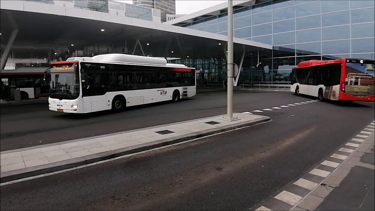 Het openbaar vervoer rond Den Haag Centraal 14-10 en 16-12-2020
