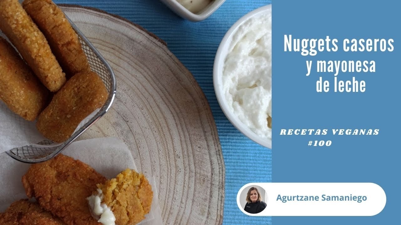 Los mejor Nuggets con mayonesa | receta vegana | Thermomix