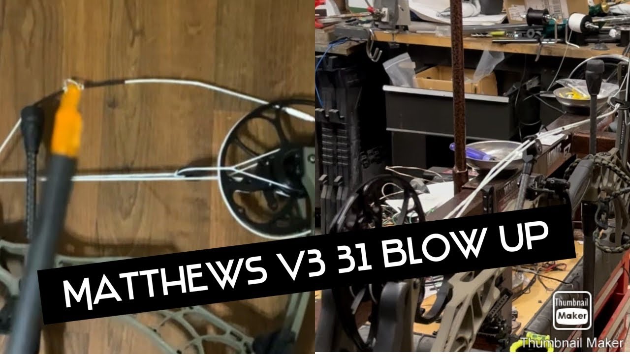 Mathews V3 31 Blown up and Repair check you knocks !