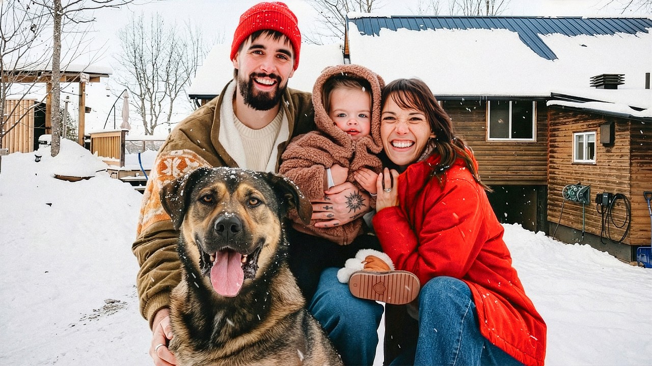 Winter at Our Cabin (christmas vlog)