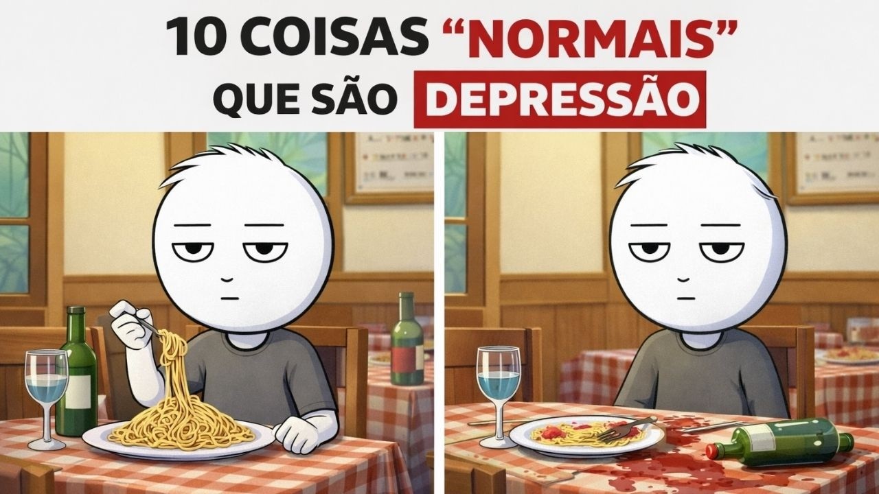 10 HÁBITOS “NORMAIS” QUE ESCONDEM UMA DEPRESSÃO SILENCIOSA