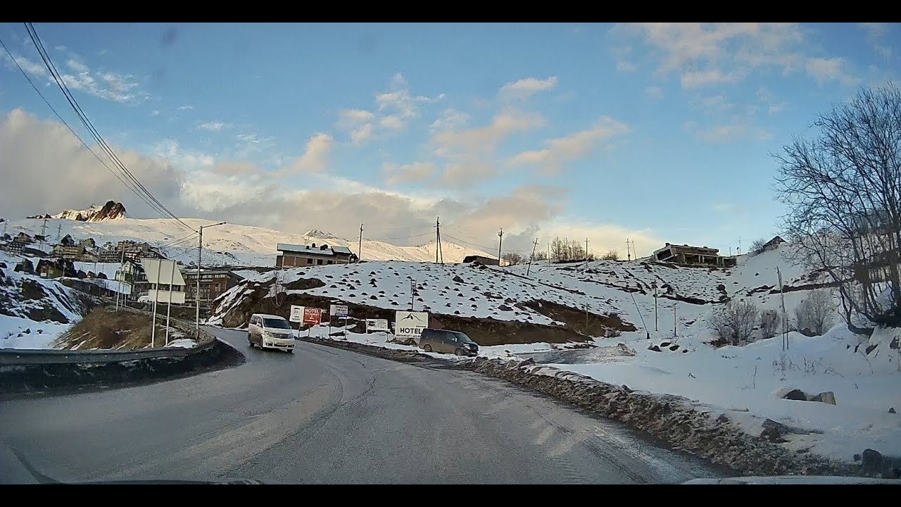 Long Drive from Kutaisi Airport to GUDAURI (Georgia), 23Dec'24