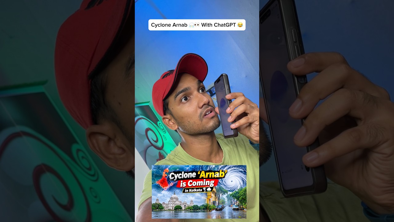 Cyclone Arnab is coming 🌪️⛈️  ChatGPT alert 👀😳#cyclone #alert #chatgpt #funny #memes #viralreels