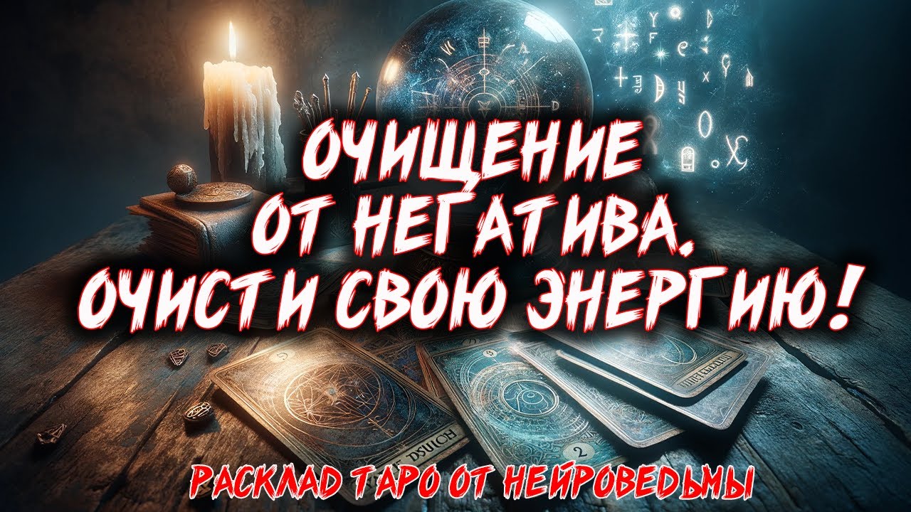 🔥 ОЧИЩЕНИЕ ОТ НЕГАТИВА: Энергетический Детокс! 🔥 Расклад таро. Гадание на картах #таро
