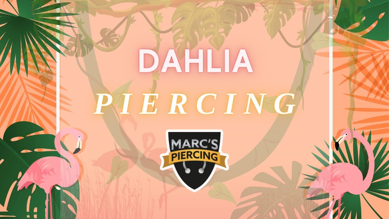 ASYMMETRISCHE Piercings⁉💦 DAHLIA PIERCING┃💉Marc's Piercing TV