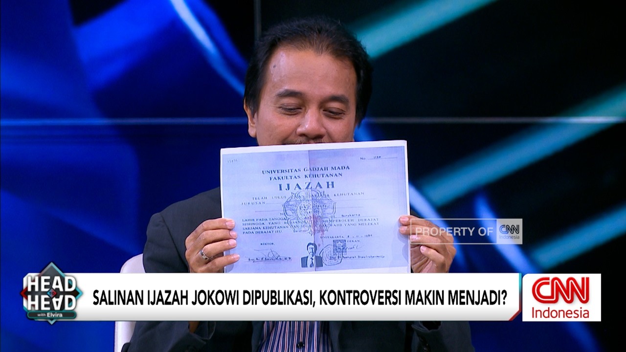 Salinan Ijazah Jokowi Dipublikasi, Kontroversi Makin Menjadi? | Head To Head With Elvira Part 1