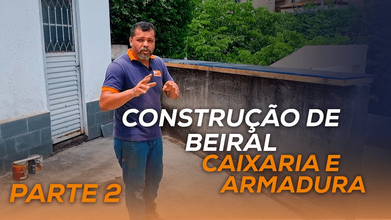Construção de Beiral | Caixaria e Armadura - Parte 2