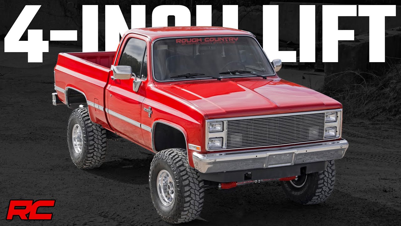 1977-1987 Chevrolet K10 4-inch Suspension Lift Kit [by Rough Country]