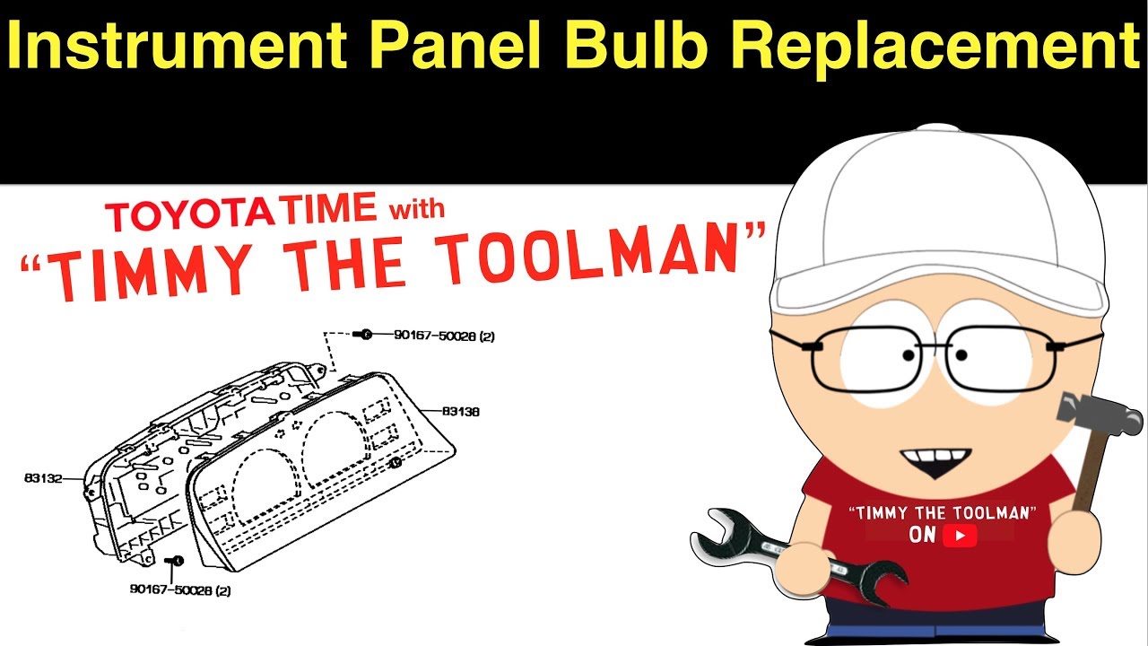 Instrument Panel Light bulb Replacement