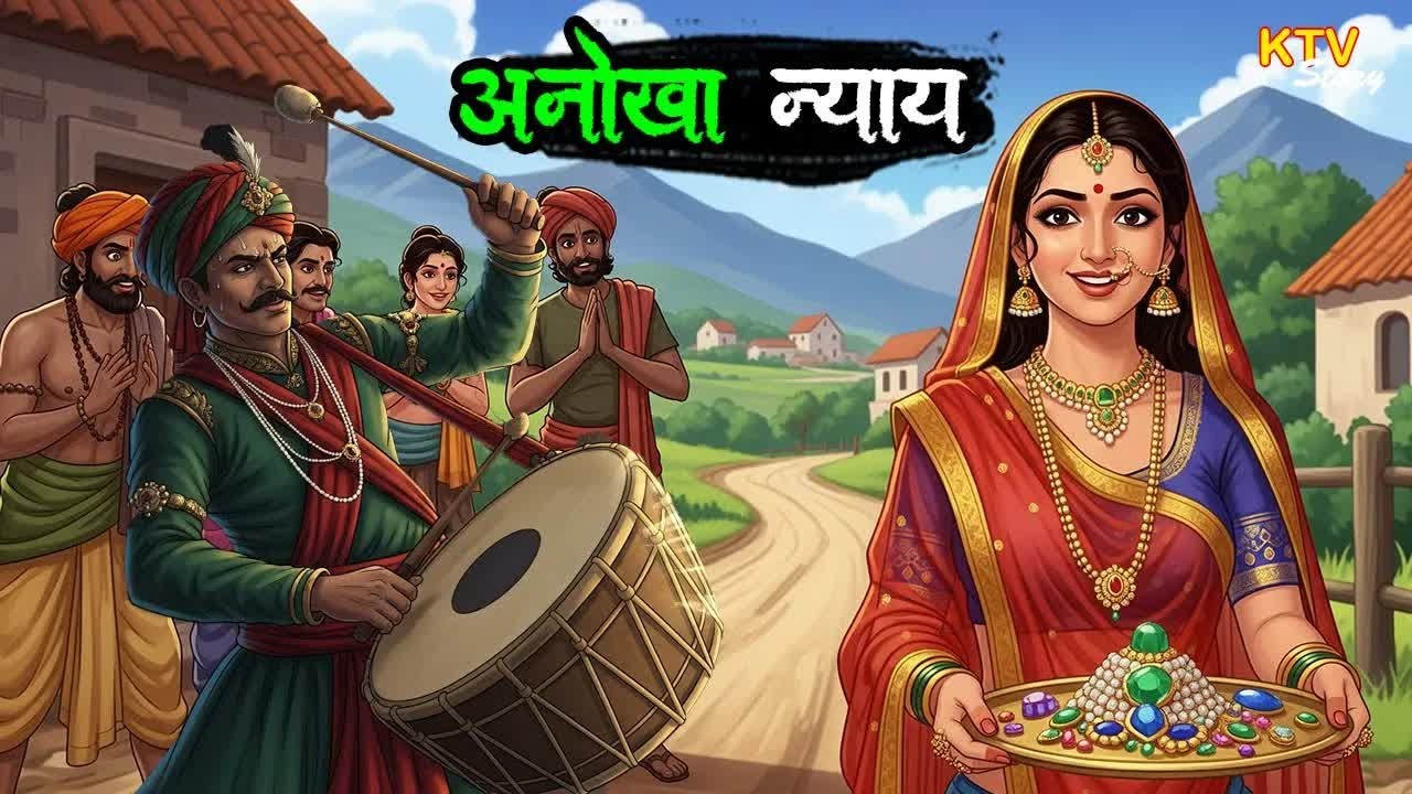 KTV701 अनोखा न्याय, हिंदी कहानी, Man Ko Chhu Lene Wali 2 Kahaniya, New Bedtime Story