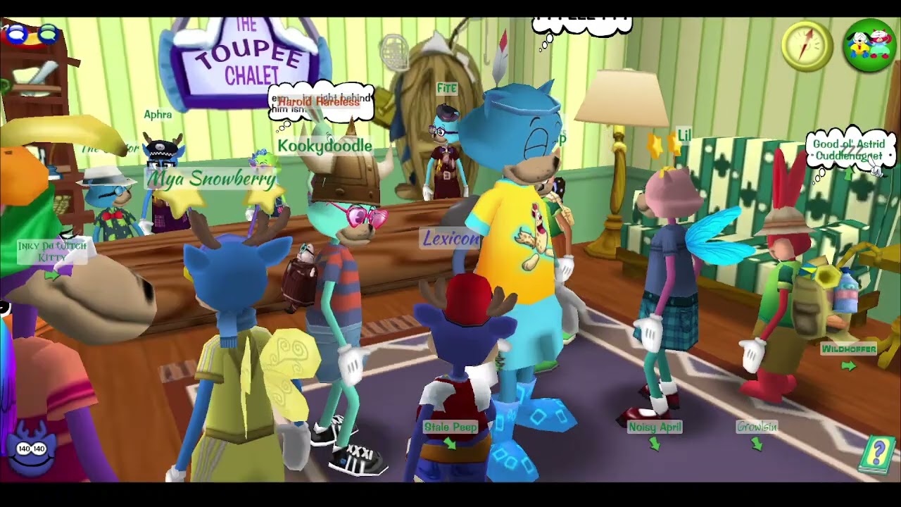 Toontown Rewritten - Beanfest at the Toupee Chalet!