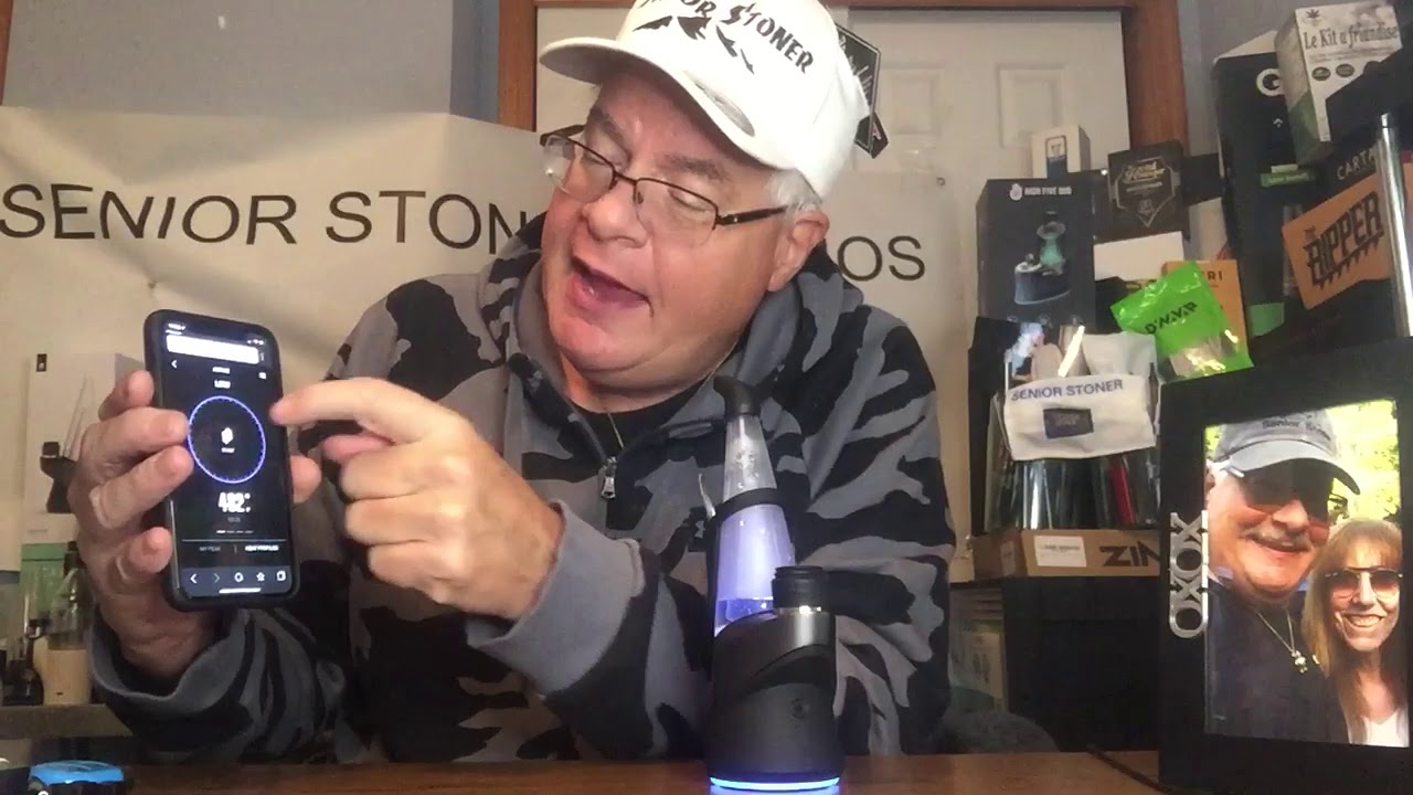PUFFCO PEAK PRO IOS APP - DOWNLOAD DEMONSTRATION AND USE WITH IPHONE X - TEMPERATURE N TIME CUSTOM