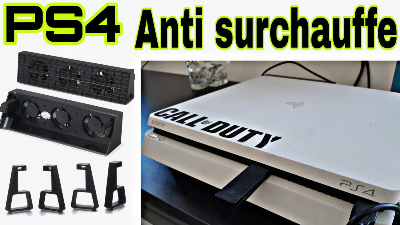 PS4 Anti-surchauffe (anti overheating)