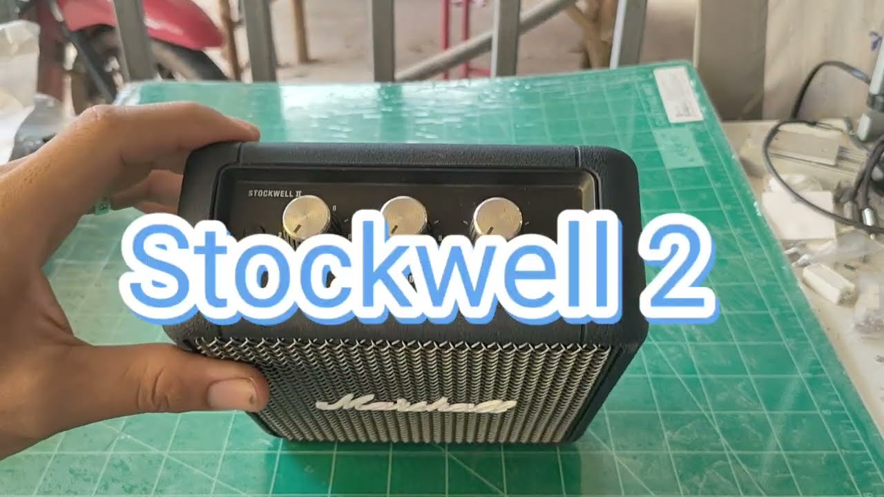 Bluetooth-динамик Marshall Stockwell Speaker 2 не включается, не заряжается, ремонт мини-динамика