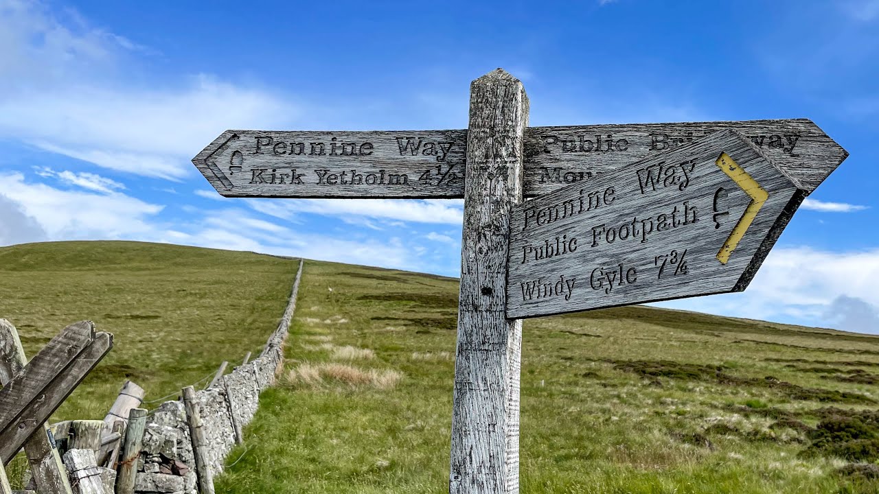 Pennine Way Again - Day 22. Clennell St to Kirk Yetholm - 28/6/21