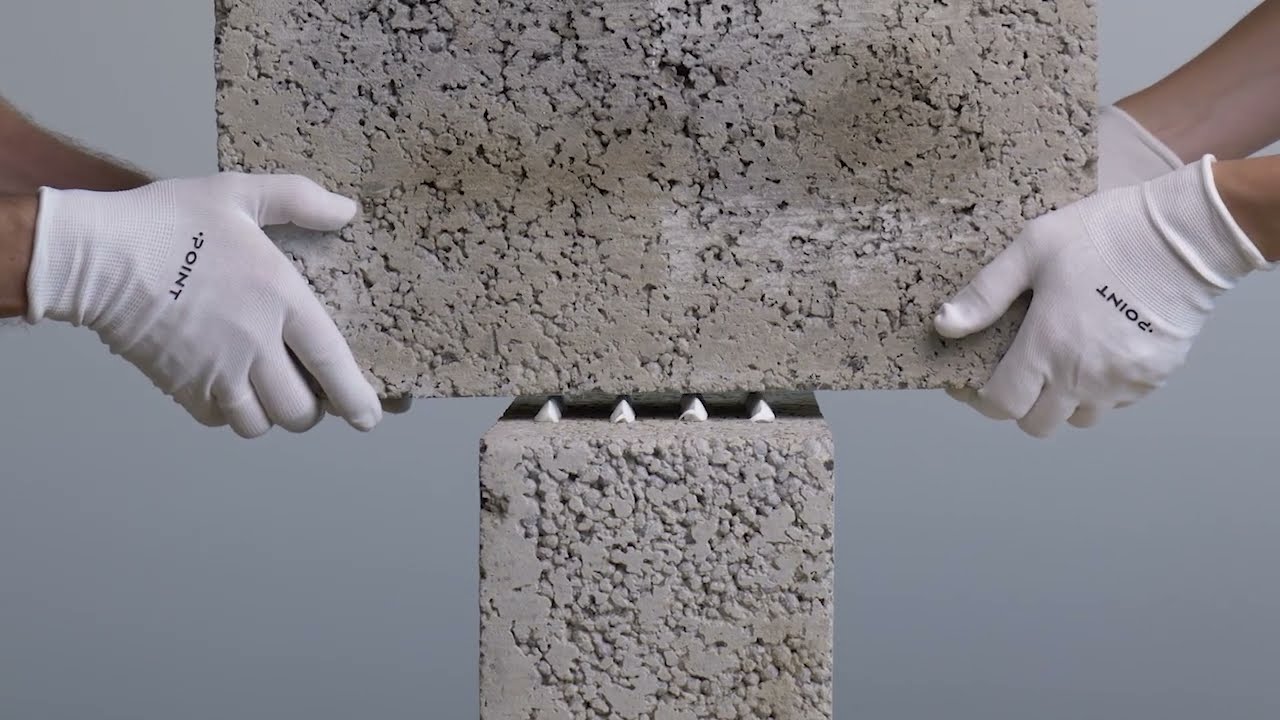 How to glue building materials? Point High Tack- adhesive with extremely strong primary adhesion.