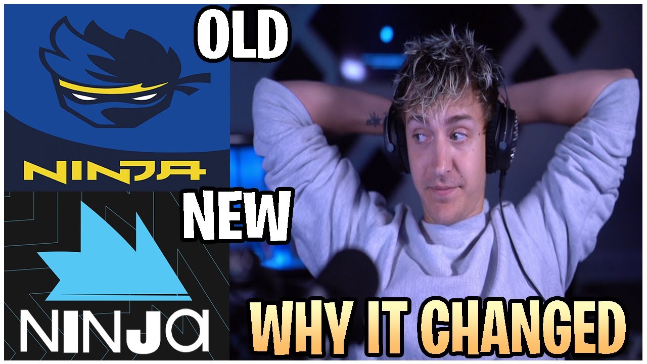 Ninja Explains Why He Changed The Logo Of His Brand!