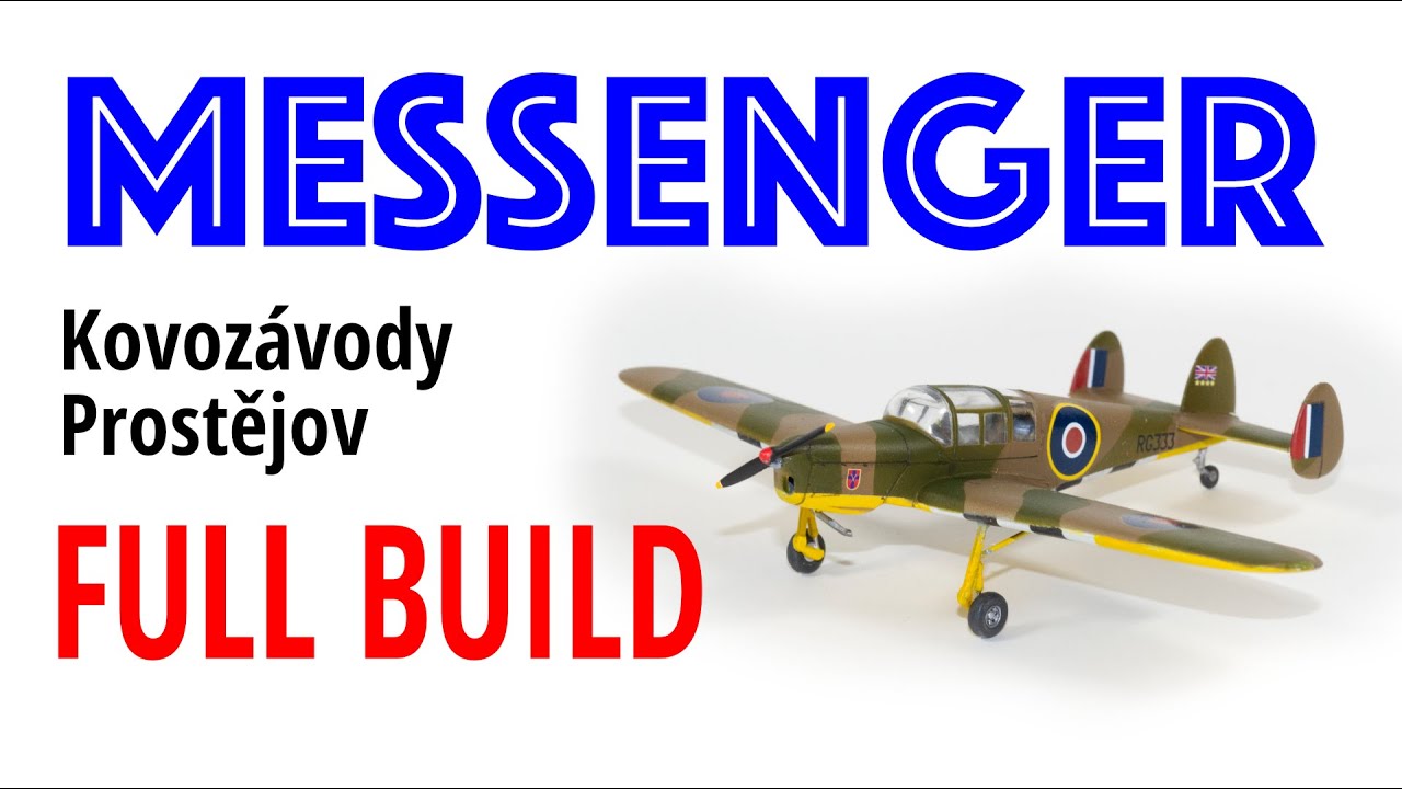 FULL BUILD Monty's Miles Messenger KP 1/72  - HD 1080p