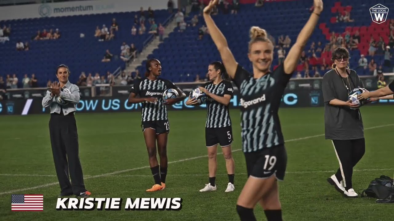 Watch Gotham FC Honor O'Hara, Mewis, and Williams Before the 2023 World Cup