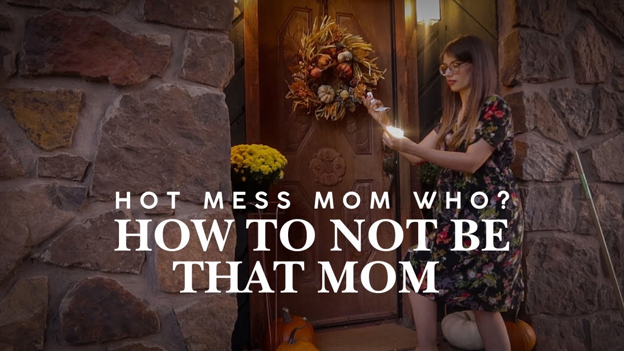 How to NOT be 😳 THAT HOT MESS MOM | Fall Decorating 2024 Pt. 3