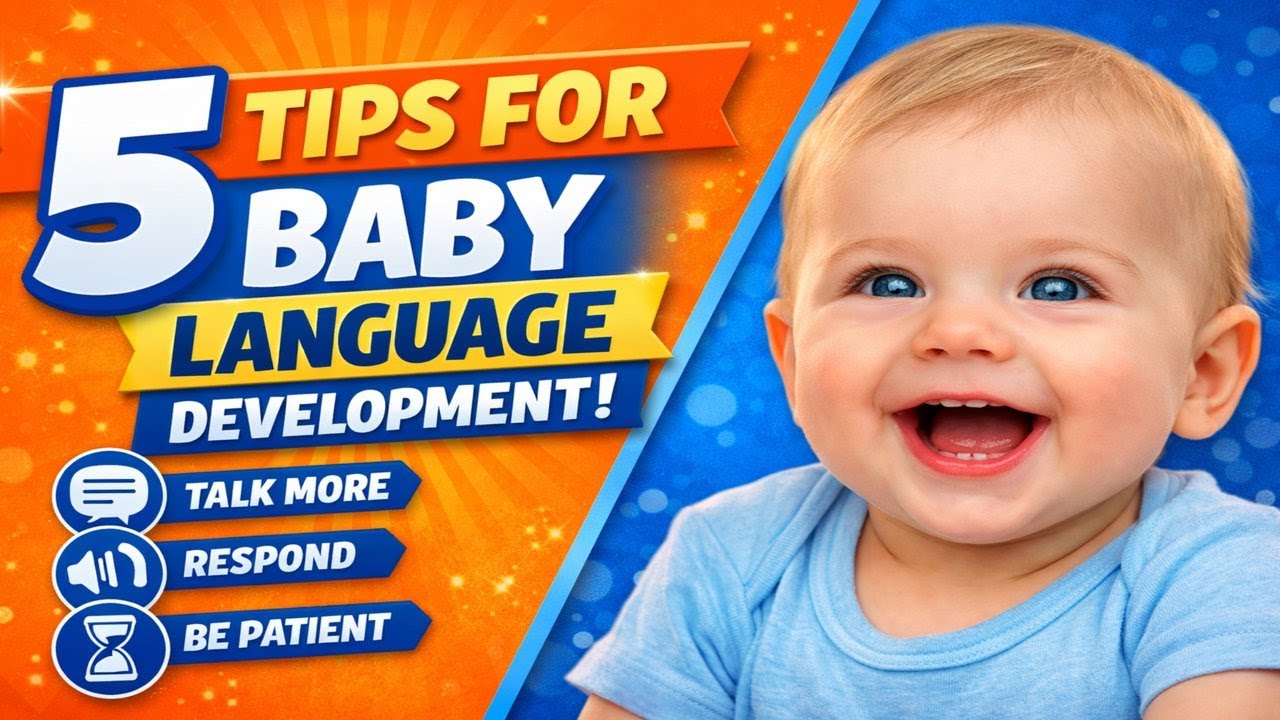 These 5 Tips for Baby Language Development