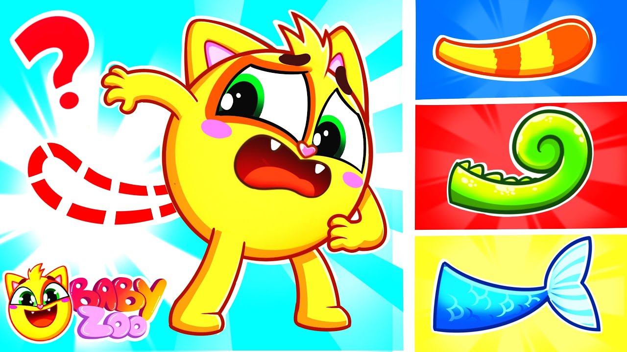 I Lost My Tail Song | Funny Kids Songs 😻🐨🐰🦁 And Nursery Rhymes by Baby Zoo