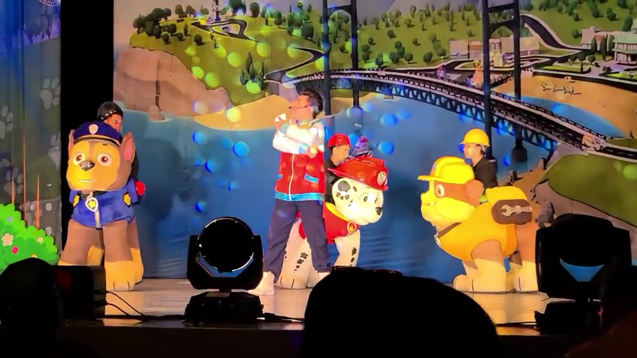 Obra de teatro de Paw Patrol en el Teatro del Estado (Mexicali) - TODOS los videos.