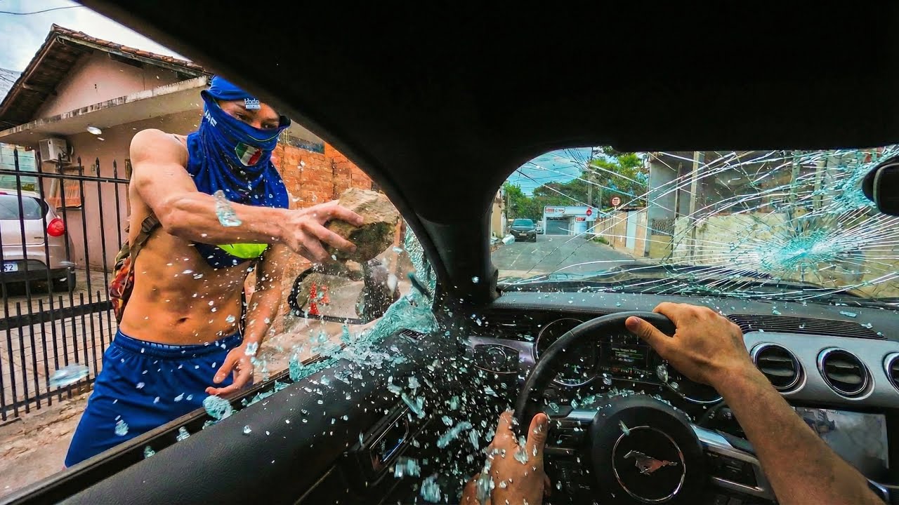 BOCA DE TRAIRA APEDREJOU O MEU MUSTANG