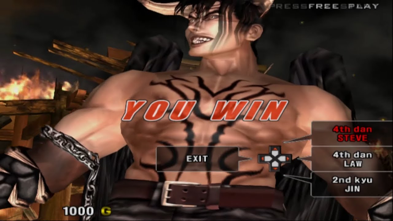 Tekken 5 - Devil Jin - Arcade Mode - HD - 60 FPS - 1st Kyu - Master