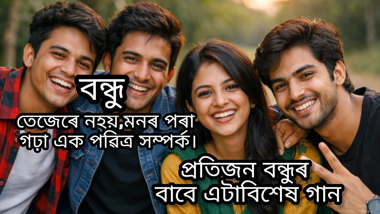  Assamese Song বন্ধু 😍
