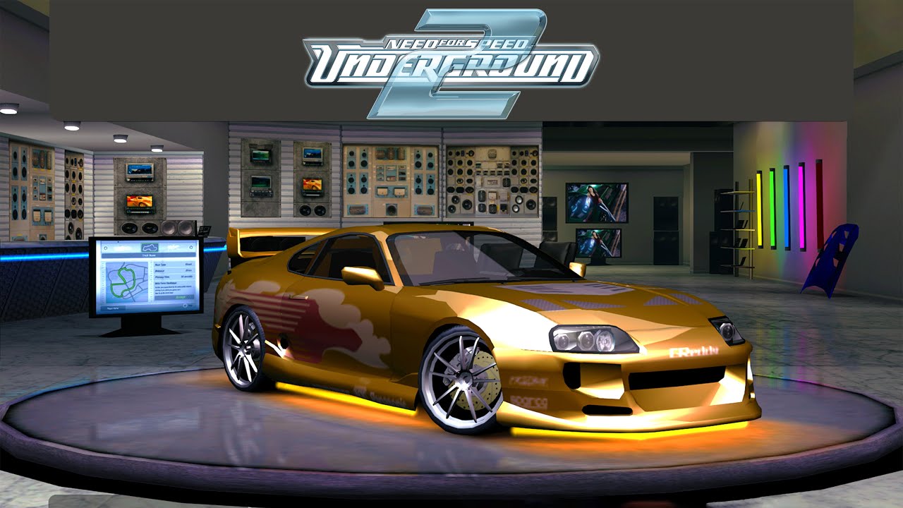 NFS Underground 2 - Slap Jack's Toyota Supra (2 Fast 2 Furious) Tuning & Customization