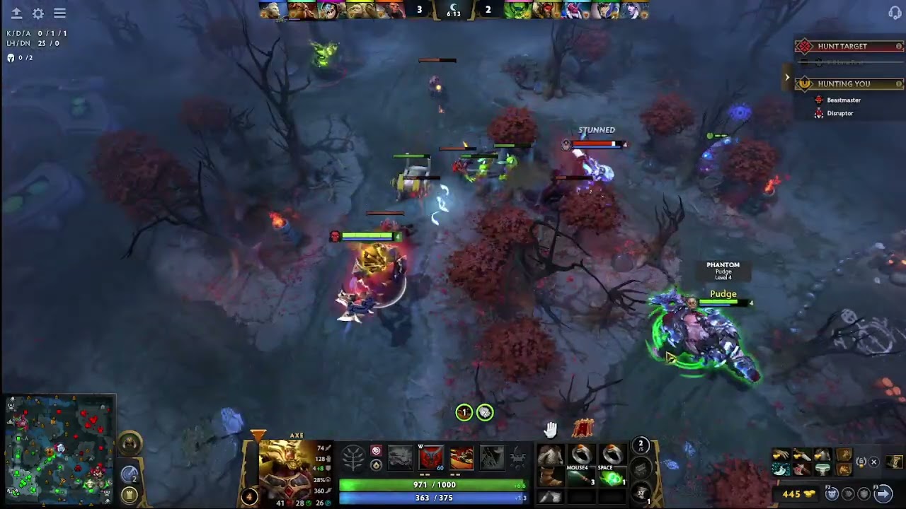 Dota 2 - Winning Ranked One AXE at a Time - 7.39e