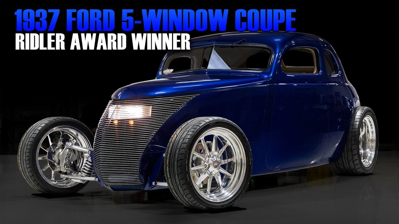 Ridler Award–winning 1937 Ford 5-Window “Aero Coupe” Custom Hot Rod