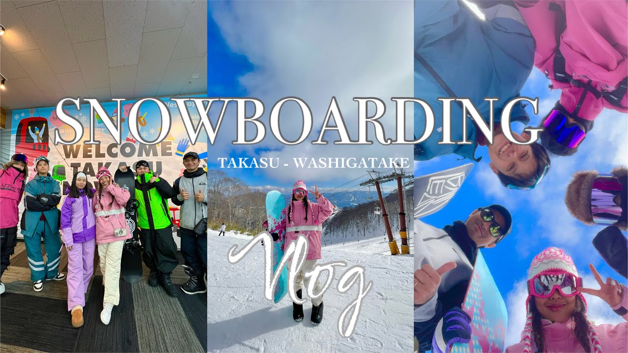 SNOWBOARDING IN JAPAN🇯🇵 #winter #snowboarding #japan #snow 