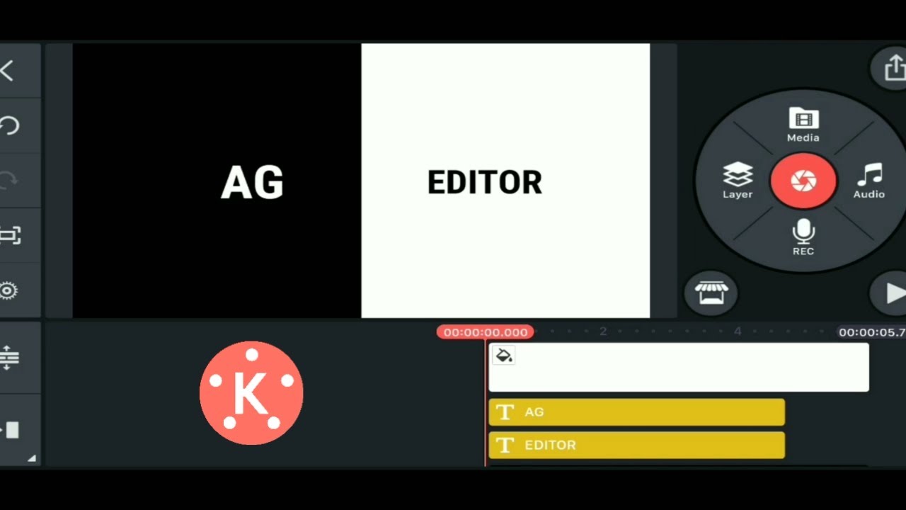 #editingHow to make best black and white colour flicker effect with kinemaster | kinemaster editing