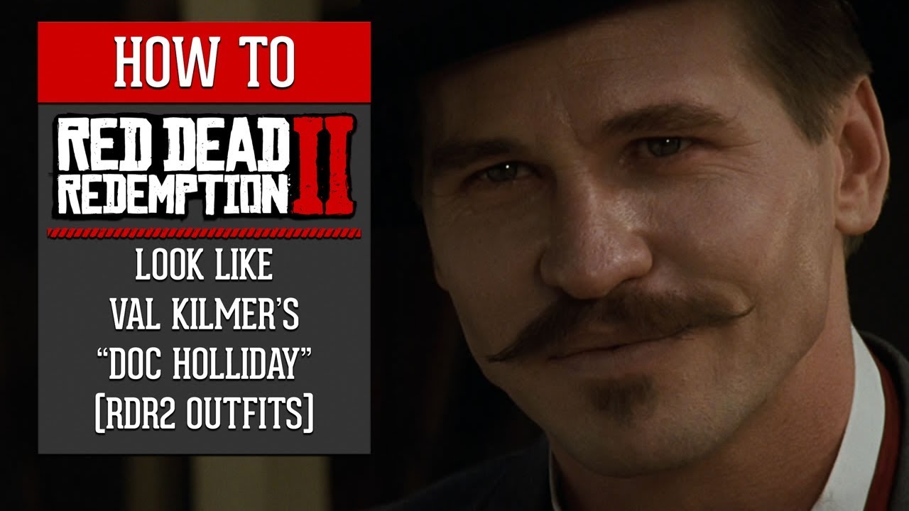 Red Dead Redemption 2 - How To Look Like Val Kilmer's 